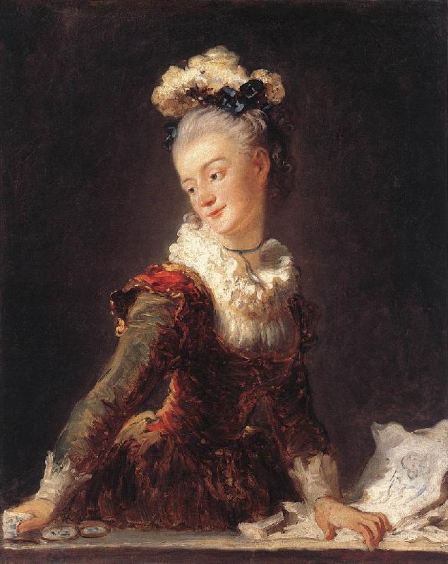 Jean Honore Fragonard Marie-Madeleine Guimard, Dancer